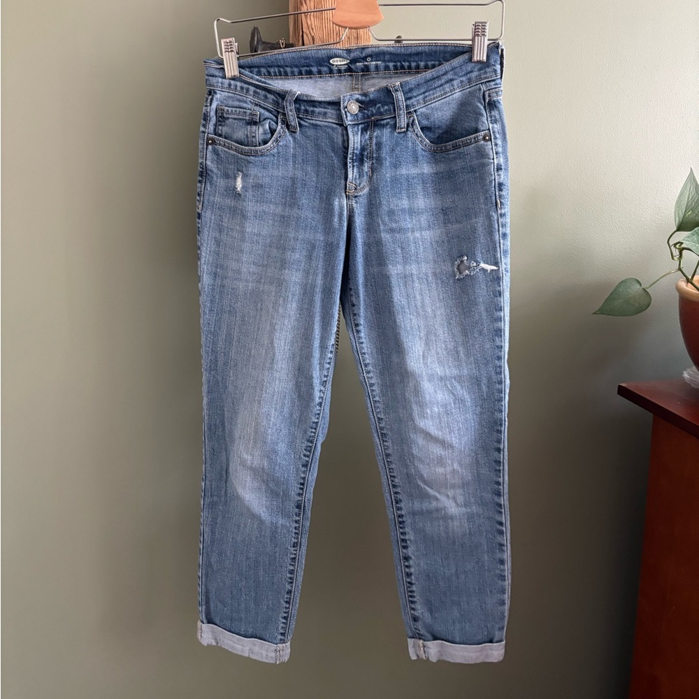 171.) Old Navy / Straight Leg / Cuffed Jeans